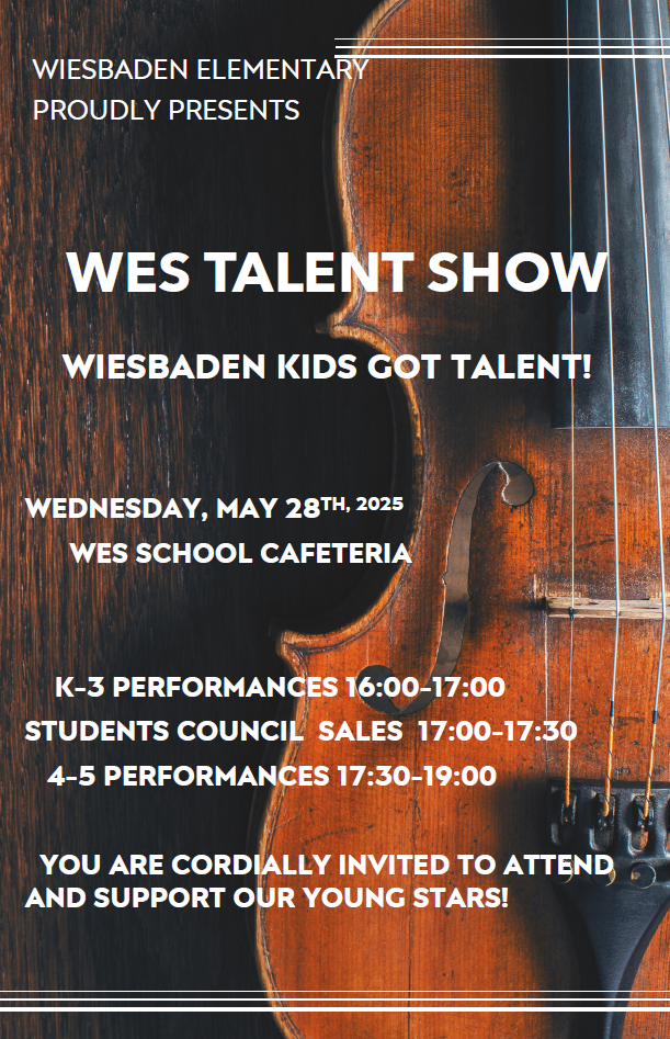 Talent Show flyer 